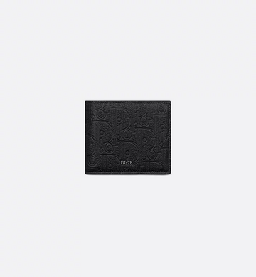 Dior Gravity Bifold Wallet Black