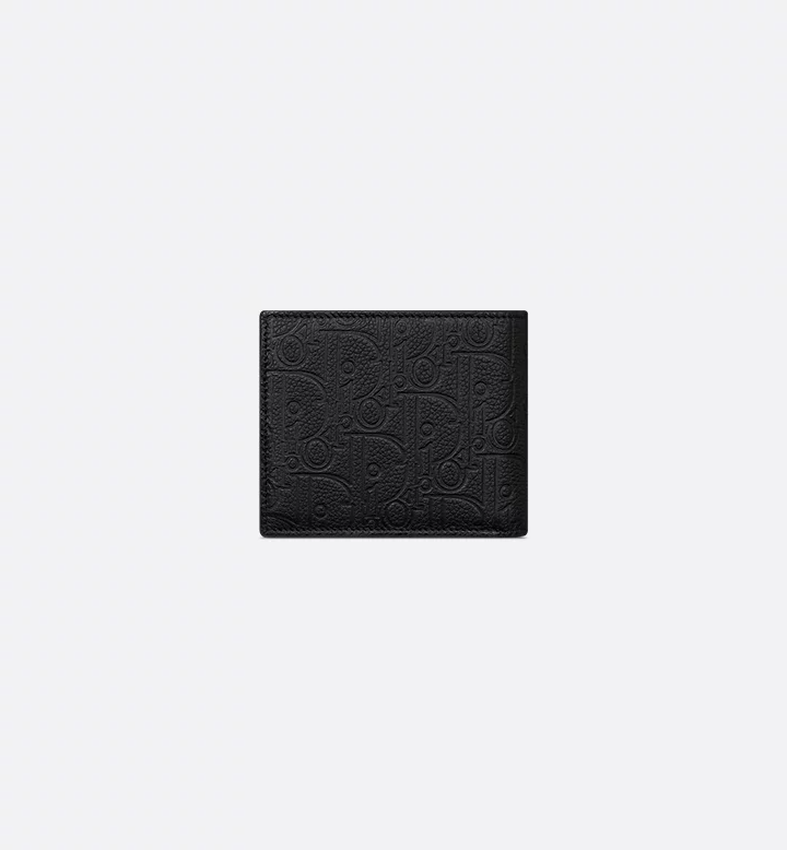 Dior Gravity Bifold Wallet Black
