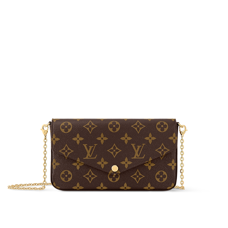Louis Vuitton Felicie Pochette LV Monogram Chain Bag M81896
