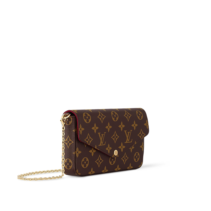 Louis Vuitton Felicie Pochette LV Monogram Chain Bag M81896
