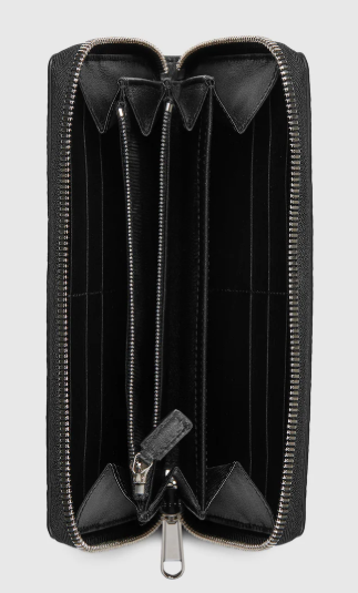 Gucci Imprint Zip Around Wallet Women's