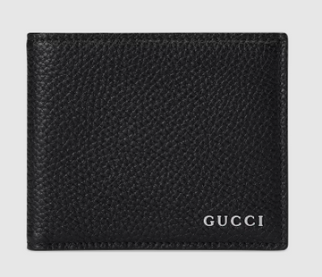 Gucci Bi-fold Wallet with Logo Black