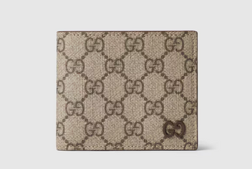 Gucci Brown Interior GG Bi-fold Wallet