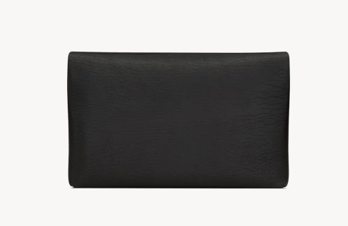 YSL CASSANDRE Large Envelope Pouch Black