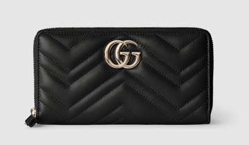 Gucci GG Marmont Zip Around Wallet Women's
