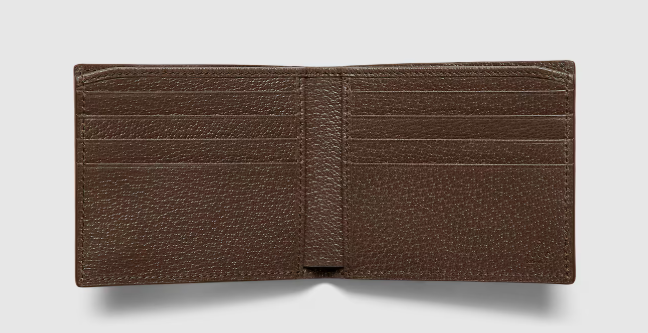 Gucci Brown Interior GG Bi-fold Wallet