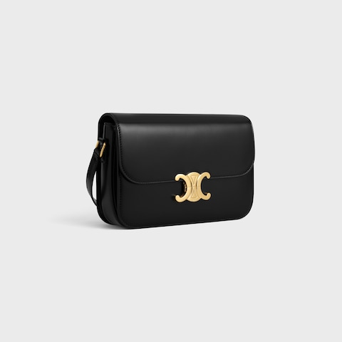 Celine Classique Triomphe Black Handbag