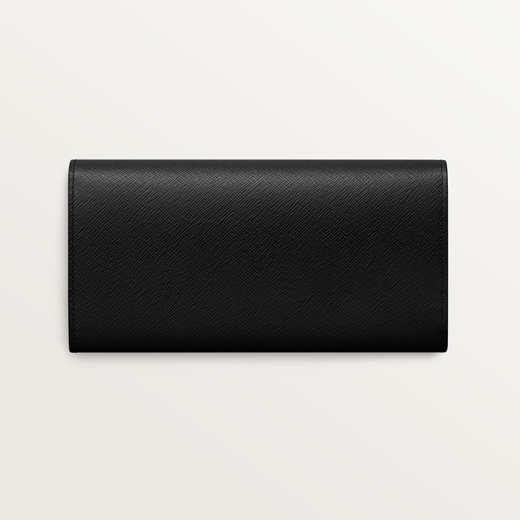 Cartier International Wallet with Flap Black
