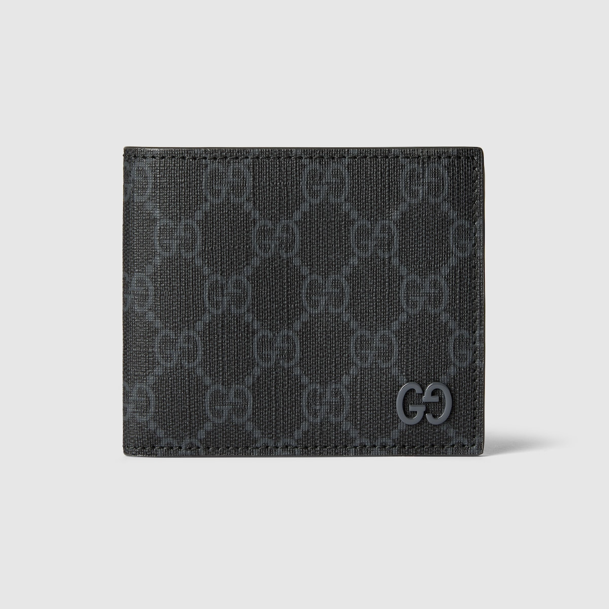Gucci Grey Interior GG Bi-fold Wallet